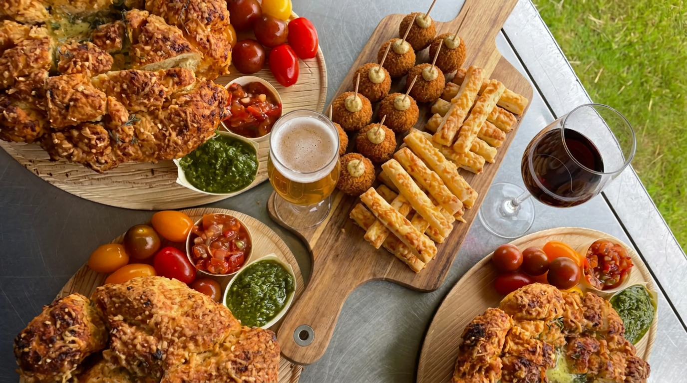Bitterballen en drankjes in de Karafan